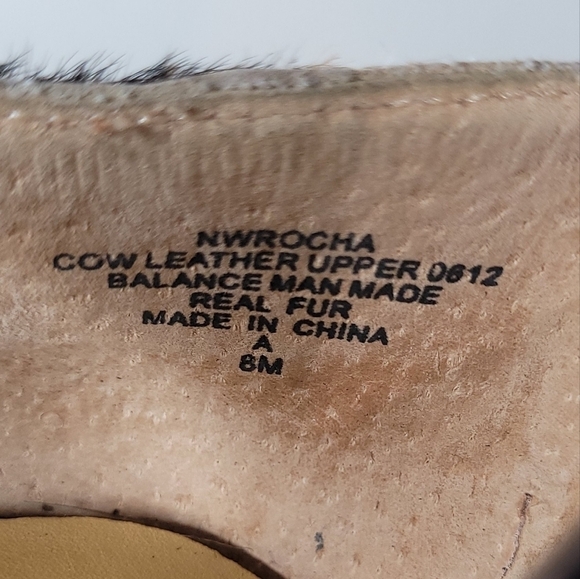 Nine West Rocha Tiger Print Almond Toe Classic Platform Pumps - Size 8 - Picture 7 of 10